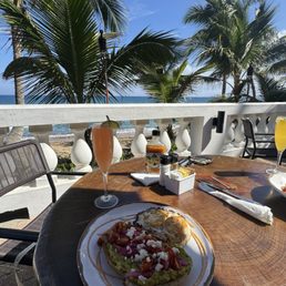 Brunch - avocado toast was delicious and the juevos rancheros was the best we've had!