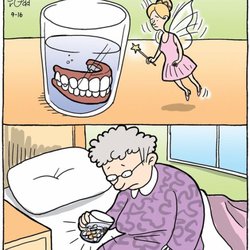 Patrick Ryan, DMD - Today is Monday. Back to our regular scheduled program. To cope with our #MondayBlues , The tooth fairy is having a bad week already.