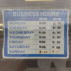 Tae's Barber shop - Business Hours