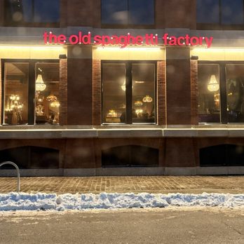 Old Spaghetti Factory - Restaurant signage - Italian Near Me - Edmonton, Alberta