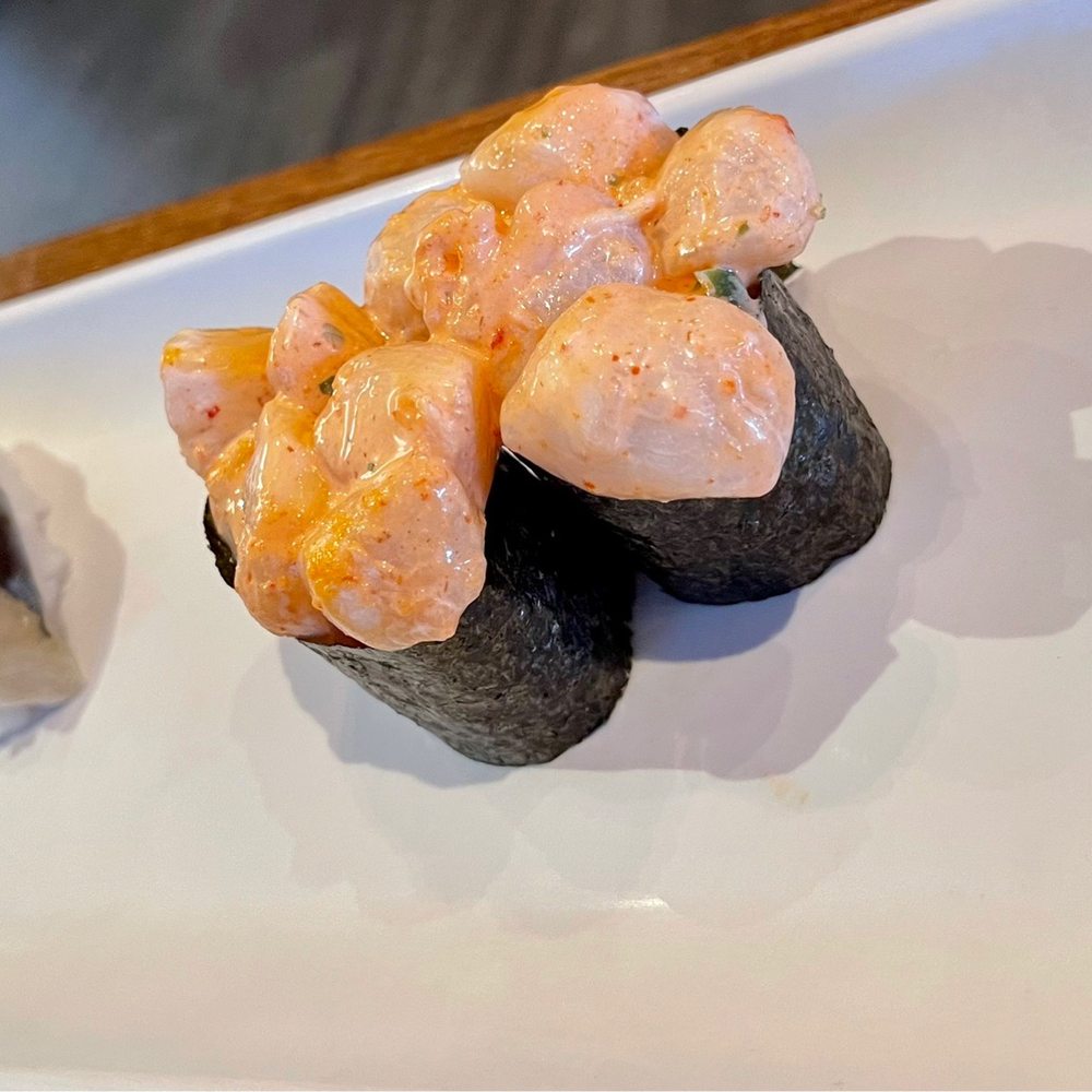Sushi Garden - Mackerel and spicy Scallop - Sushi Bars Near Me - Tucson, Arizona Sushi Garden - Mackerel and spicy Scallop - Sushi Bars Near Me - Tucson, Arizona