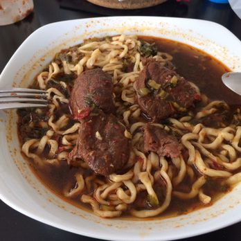 Katy's Dumplings - Already partially eaten order of beef noodle soup (to go) - Chinese Near Me - Westmont, Illinois Katy's Dumplings - Already partially eaten order of beef noodle soup (to go) - Chinese Near Me - Westmont, Illinois