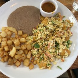 Migas a la Mexicana Migas a la Mexicana