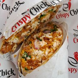 The Crispy Chick - Chicken wrap deliciousness