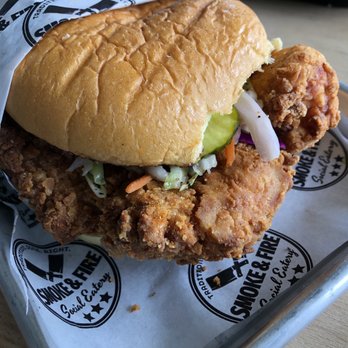 Smoke & Fire Social Eatery - Nashville Hot Chicken. $11.99. - Comfort Food Near Me - Paramount, California Smoke & Fire Social Eatery - Nashville Hot Chicken. $11.99. - Comfort Food Near Me - Paramount, California