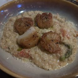 Scallops with Parmesan Risotto -Amazing!!