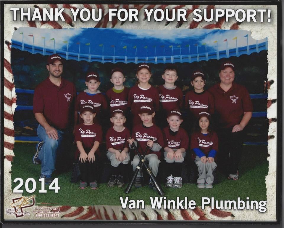 Slide of Van Winkle Plumbing Company