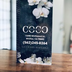 Top Print & Design - Menu with lamination both sides. Size 4.75x9 inch. Coil Binding.