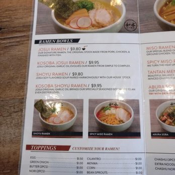Ramen Josui - Ramen Near Me - Torrance, California