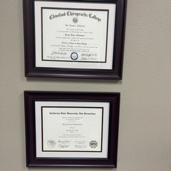 Ray Chiropractic - Diplomas