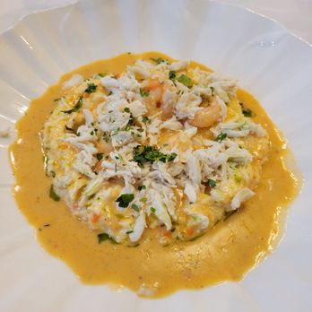 Sea Grill - The show stopper? No. The SAUCE. Shrimp and grits with blue crab. 10 out of a thousand out of 10. - Seafood Near Me - Charlotte, North Carolina