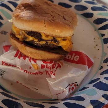 In-N-Out Burger - #1 Double Double Cheeseburger grilled onions - Burgers Near Me - Norwalk, California In-N-Out Burger - #1 Double Double Cheeseburger grilled onions - Burgers Near Me - Norwalk, California