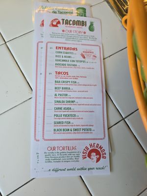 Menu photo 6 Tacombi Miami, FL