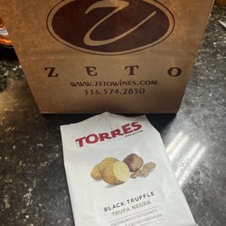 Zeto - Truffle chips that didn't survive the car ride home.