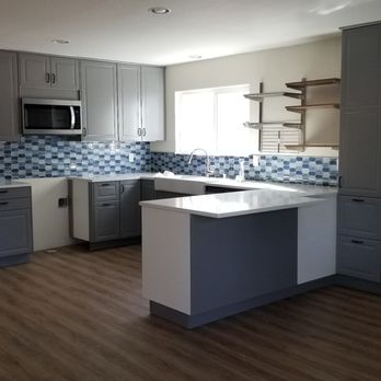 AMS Construction - New cabinets, floors, walls, everything is new. - Landscaping Near Me - Campbell, California