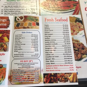 Cajun Seafood - Menu - Cajun/Creole Near Me - Orlando, Florida