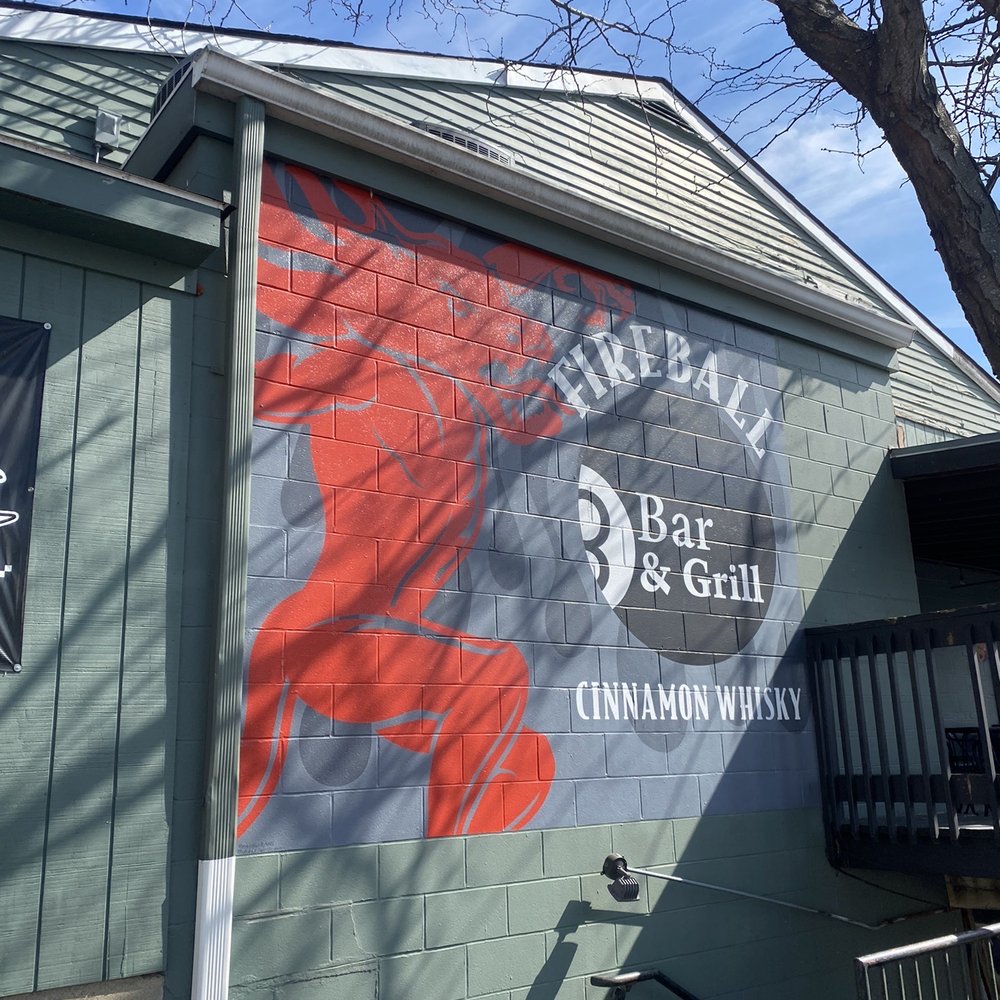 Fireball Mural - Public Art Near Me - Louisville, Kentucky