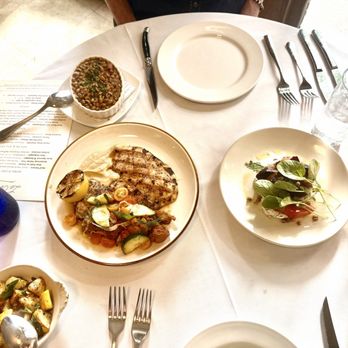 Le Moyne - Beet salad, black eyed peas cassoulet, squash, chicken paillard - French Near Me - New Orleans, Louisiana Le Moyne - Beet salad, black eyed peas cassoulet, squash, chicken paillard - French Near Me - New Orleans, Louisiana