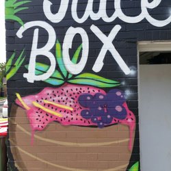 Juice Box Cafe - Rad art work