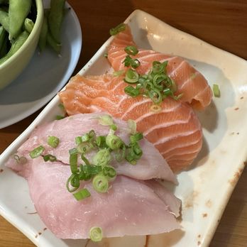 Saburo's - Toro and salmon belly nigiri - Japanese Near Me - Portland, Oregon Saburo's - Toro and salmon belly nigiri - Japanese Near Me - Portland, Oregon