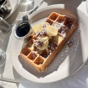 The Waffle - Banana nut waffles - New American Near Me - Los Angeles, California The Waffle - Banana nut waffles - New American Near Me - Los Angeles, California