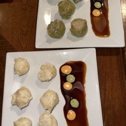 Engleside Restaurant - Shumai and Wasabi Gyoza from sushi bar