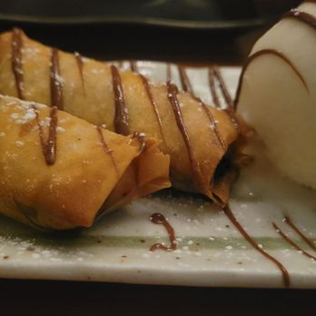 Ke-uh - Dessert...banana Nutella rolls with ice cream - Sushi Bars Near Me - Sunny Isles Beach, Florida Ke-uh - Dessert...banana Nutella rolls with ice cream - Sushi Bars Near Me - Sunny Isles Beach, Florida