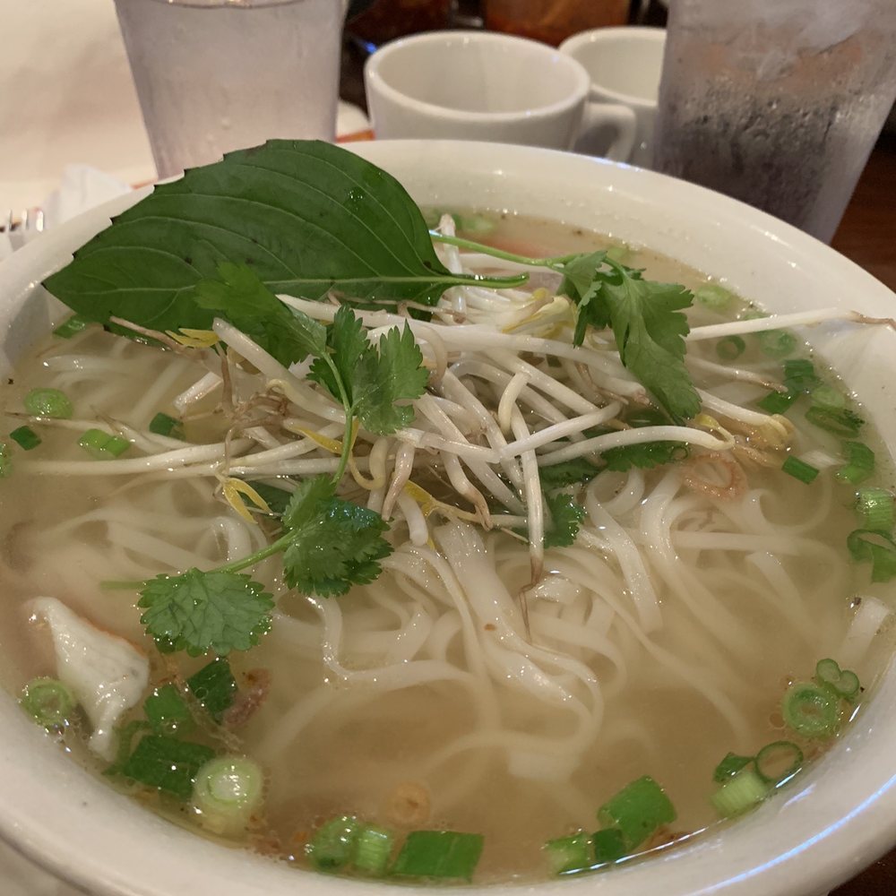 Linh's Bistro - #5. Hu Tieu My Tho (Shrimp & Pork w/ Clear Rice Noodle Soup) - Vietnamese Near Me - Dayton, Ohio Linh's Bistro - #5. Hu Tieu My Tho (Shrimp & Pork w/ Clear Rice Noodle Soup) - Vietnamese Near Me - Dayton, Ohio
