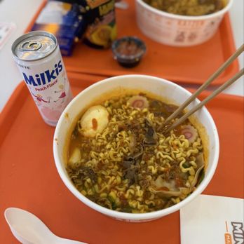 Minari Market - Buldak carbonara spicy ramen - Ramen Near Me - Vancouver, Washington Minari Market - Buldak carbonara spicy ramen - Ramen Near Me - Vancouver, Washington