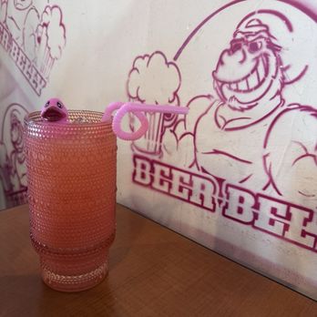 Beer Belly - Cotton Candy Margarita (after we devoured the cotton candy) $10 Soooo Good! - American Near Me - Radcliff, Kentucky