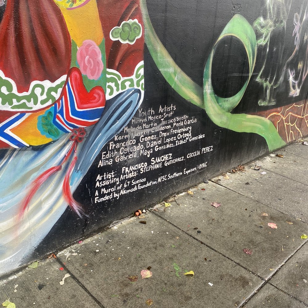 Nuestras Raices - Our Divine Lineage - Credits - Public Art Near Me - Oakland, California