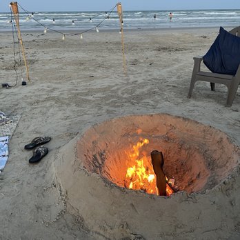 Corpus Christi Beach bonfires - Bonfire and beach - Party & Event Planning Near Me