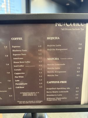 Menu photo 7 Re Coffee Woodland Hills, CA