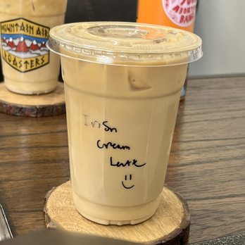 Mountain Air Roasters - irish cream iced latte - Coffee Roasteries Near Me - Grand Junction, Colorado