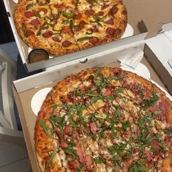 Thresher shark + hammerhead! this is the best pizza on cape in my humble opinion - super thin and good crust