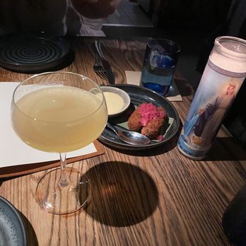 Bar Sótano - Mezcal cocktail and croquettes - New Mexican Cuisine Near Me - Chicago, Illinois