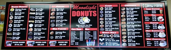 Menu photo 3 Moonlight Donuts Santa Paula, CA Menu photo 3 Moonlight Donuts Santa Paula, CA