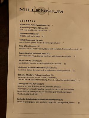Menu photo 7 Millennium Oakland, CA