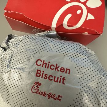 Chick-fil-A - Chick-fil-A Chicken Biscuit and hash browns - Fast Food Near Me - Matteson, Illinois