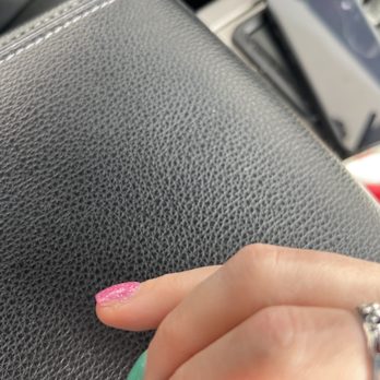Gilbert Nail Spa - Nail polish not to the edge on several nails. - Nail Salons Near Me - Gilbert, Arizona