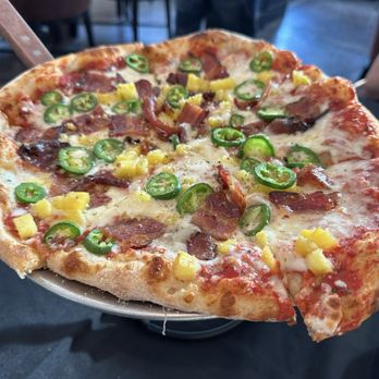 Grace Pizza and Shakes - Spicy Hawaiian - Pizza Near Me - Houston, Texas