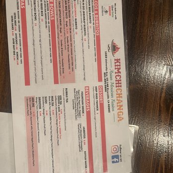 Kimchichanga - Korean Near Me - Riverside, California
