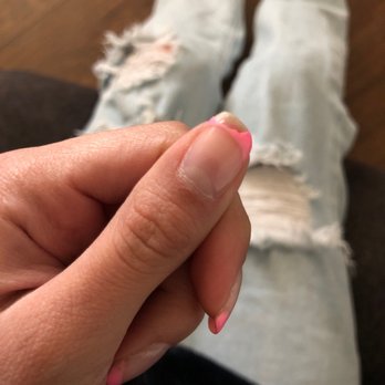 Red Persimmon Nails & Spa - after just a couple days! - Nail Salons Near Me - Apple Valley, California