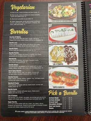 Menu photo 1 El Molino Mexican Restaurant Lafayette, IN