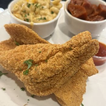 Roc South Cuisine - THE BEST CATFISH OF MY LIFE!! Oh! And the MAC N CHEESE.... BOMB! - Southern Near Me - Atlanta, Georgia