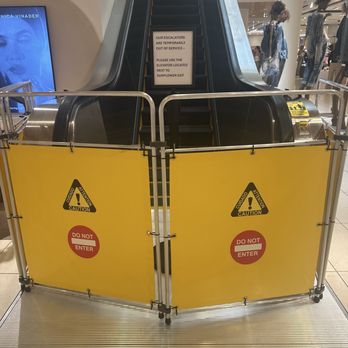 Nordstrom South Coast Plaza - Escalators out of service. - Department Stores Near Me - Costa Mesa, California