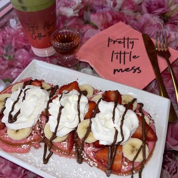 Pink Rose Cafe - Pink Waffles - Coffee & Tea Near Me - La Mesa, California Pink Rose Cafe - Pink Waffles - Coffee & Tea Near Me - La Mesa, California