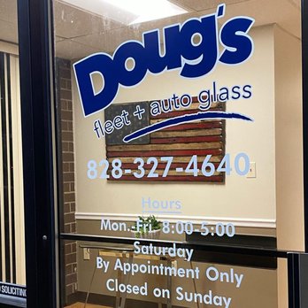 Dougs Fleet and Auto Glass - Front Door of Store Front - Windshield Installation & Repair Near Me - Newton, North Carolina Dougs Fleet and Auto Glass - Front Door of Store Front - Windshield Installation & Repair Near Me - Newton, North Carolina