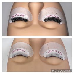 KM Beauty Bar - Practice for my London Volume Certification - Mega Volume Look