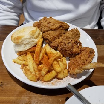 Daisy Mae’s - 3 piece chicken with fries and biscuit - Breakfast & Brunch Near Me - New Orleans, Louisiana
